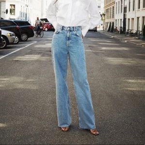 zara 90s full length jeans